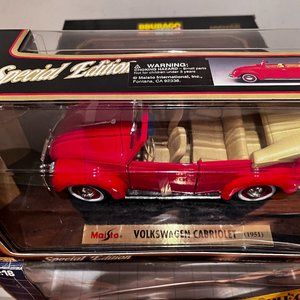 4 new die cast model cars ORIGINAL BOXES